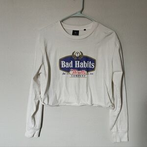 Thrills Co Cropped Long Sleeve